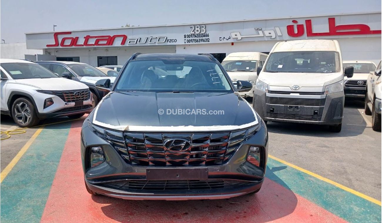 Hyundai Tucson Hyundai Tucson 2023 model Amazon Gray Color FWD 1.6L Turbo Petrol ⛽️ with Panorama & Push Start