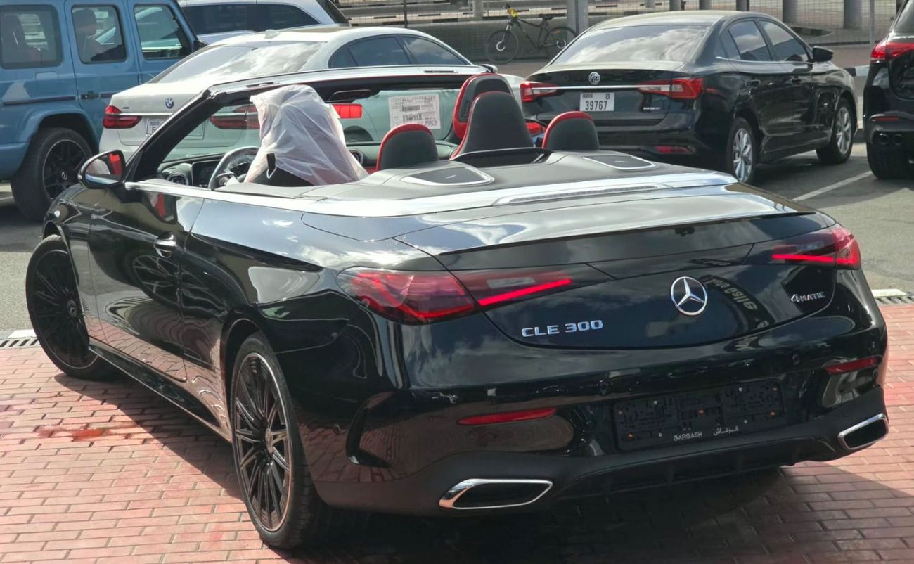 Mercedes-Benz CLE 300 Cabriolet AMG 4MATIC Convertible Under Agency Warranty 2026 GCC