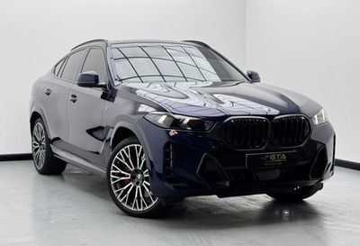 بي أم دبليو X6 40i M Sport 3.0L 2025 BMW X6 xDrive40i M-Sport, 2029 BMW Warranty and Service Pack, BMW Service Hist