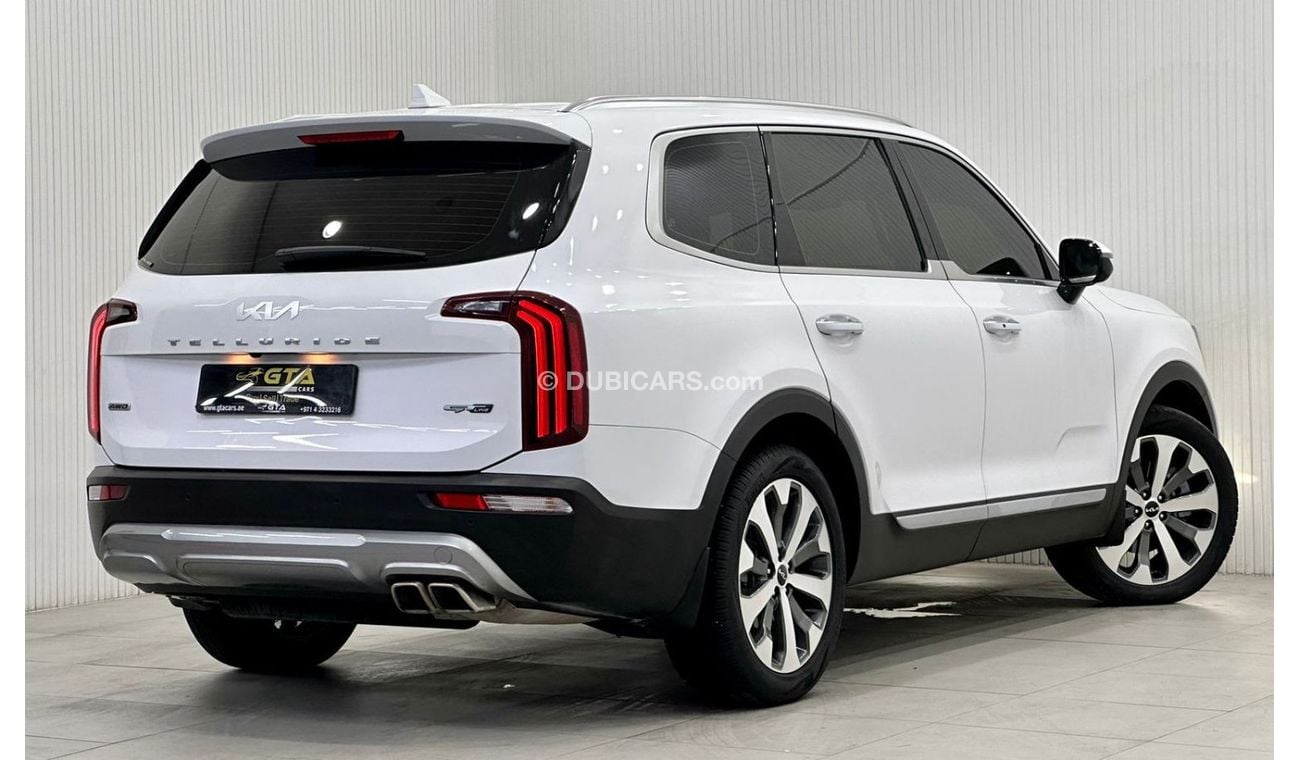 كيا تيلورايد 2022 KIA Telluride GT-Line, Nov 2026 KIA Warranty, Nov 2024 KIA Service Pack, Full Options, GCC