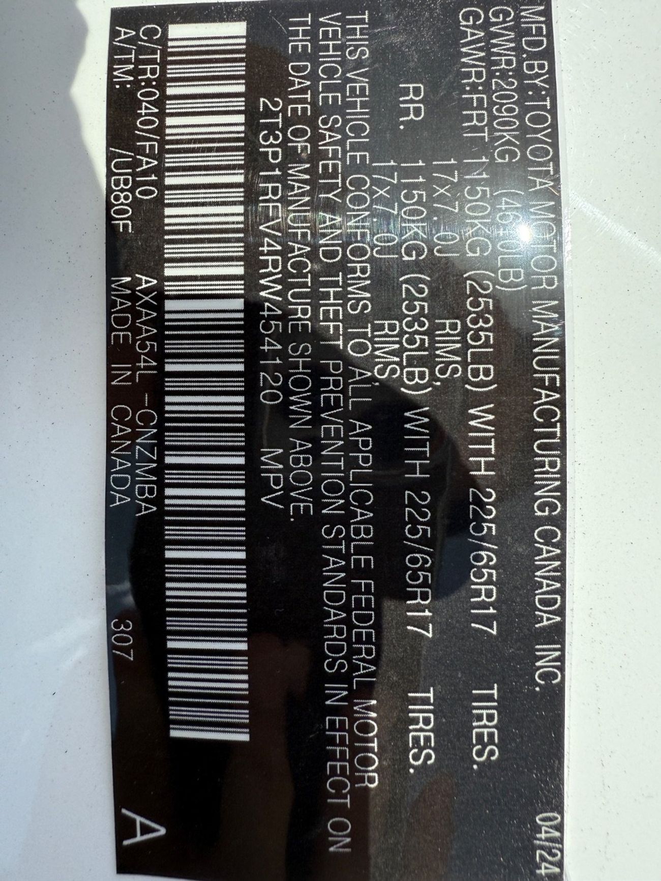 Toyota RAV4 RAV4 xle AWD 4x4