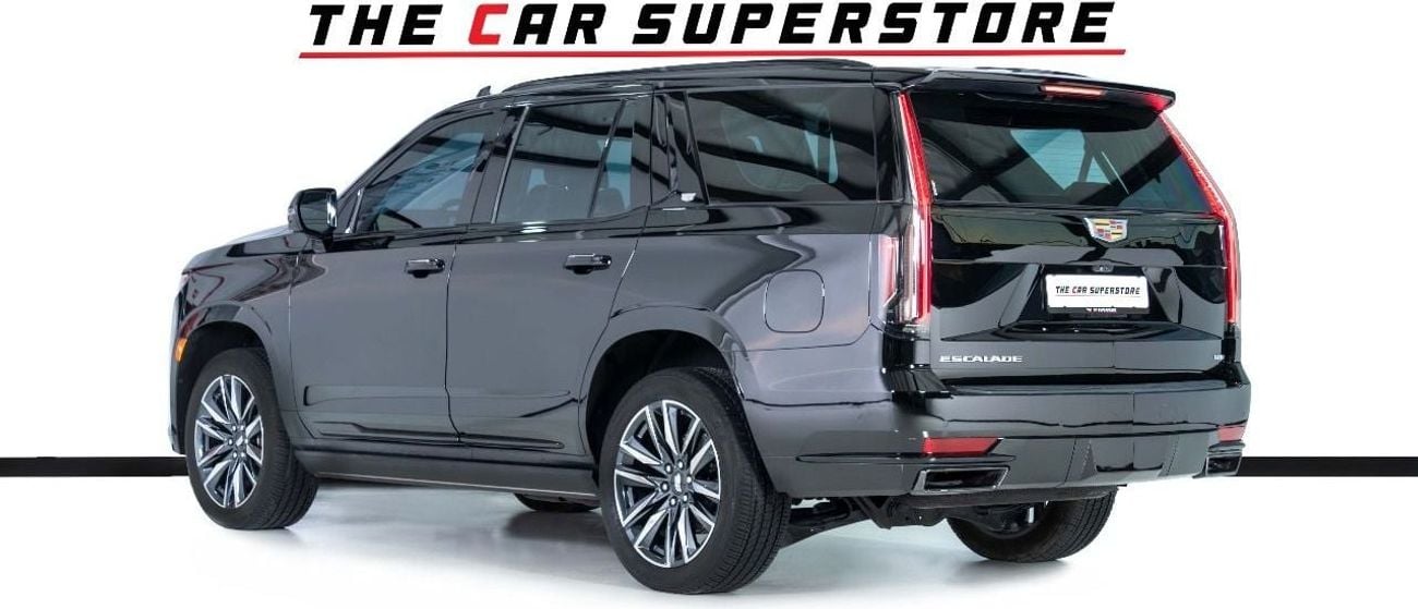 Cadillac Escalade Sport 6.2L AWD 7 Seats-GCC-Al Ghandi Warranty Until 2032-Service Contract Until 2027