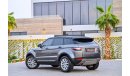 Land Rover Range Rover Evoque 2,624 P.M | 0% Downpayment | Agency Warranty!