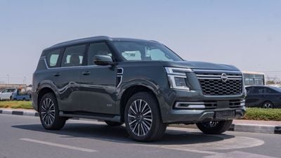 نيسان باترول LE PLATINUM CITY 2026 Nissan Patrol LE Platinum 3.5L Twin Turbo AT Petrol (Green)