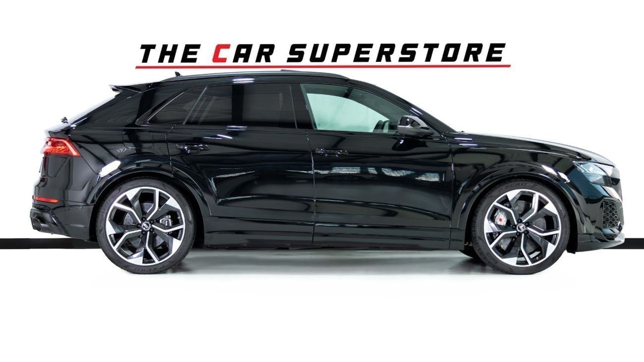 Audi RS Q8 TFSI quattro 4.0L Black On Black-Al Nabooda Warranty andService Contract-Special Order-Carbon Cerami