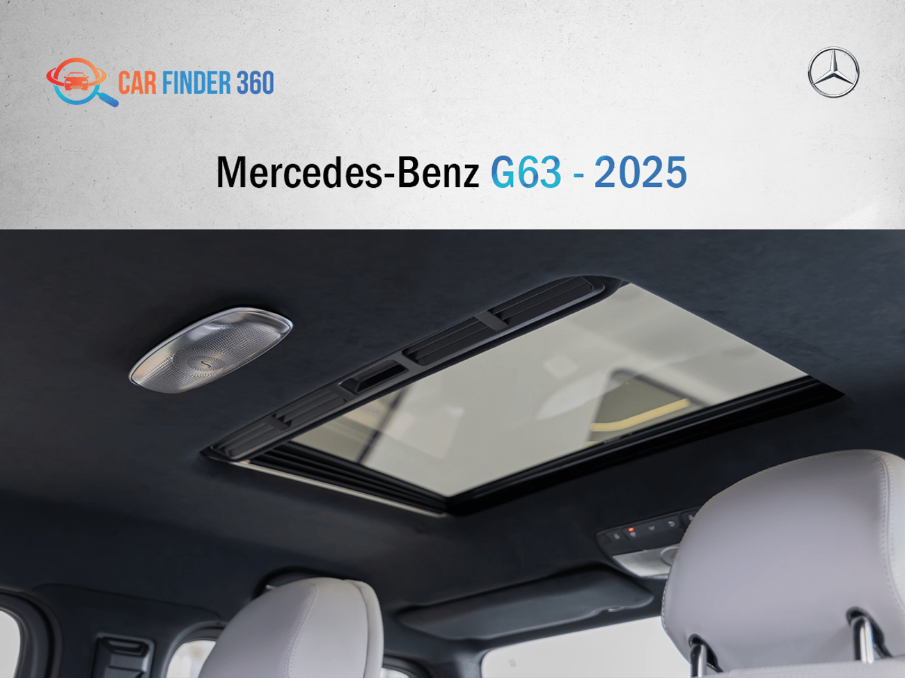 Mercedes-Benz G 63 AMG Mercedes-Benz G63 - 2025 - GCC (Export)