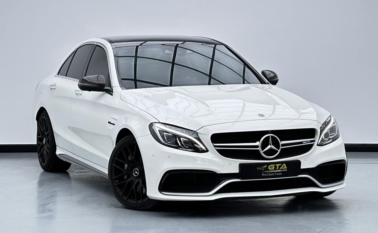 مرسيدس بنز C 63 AMG 2018 Mercedes-Benz AMG C63, 1 Year Unlimited KM Warranty, Excellent Condition