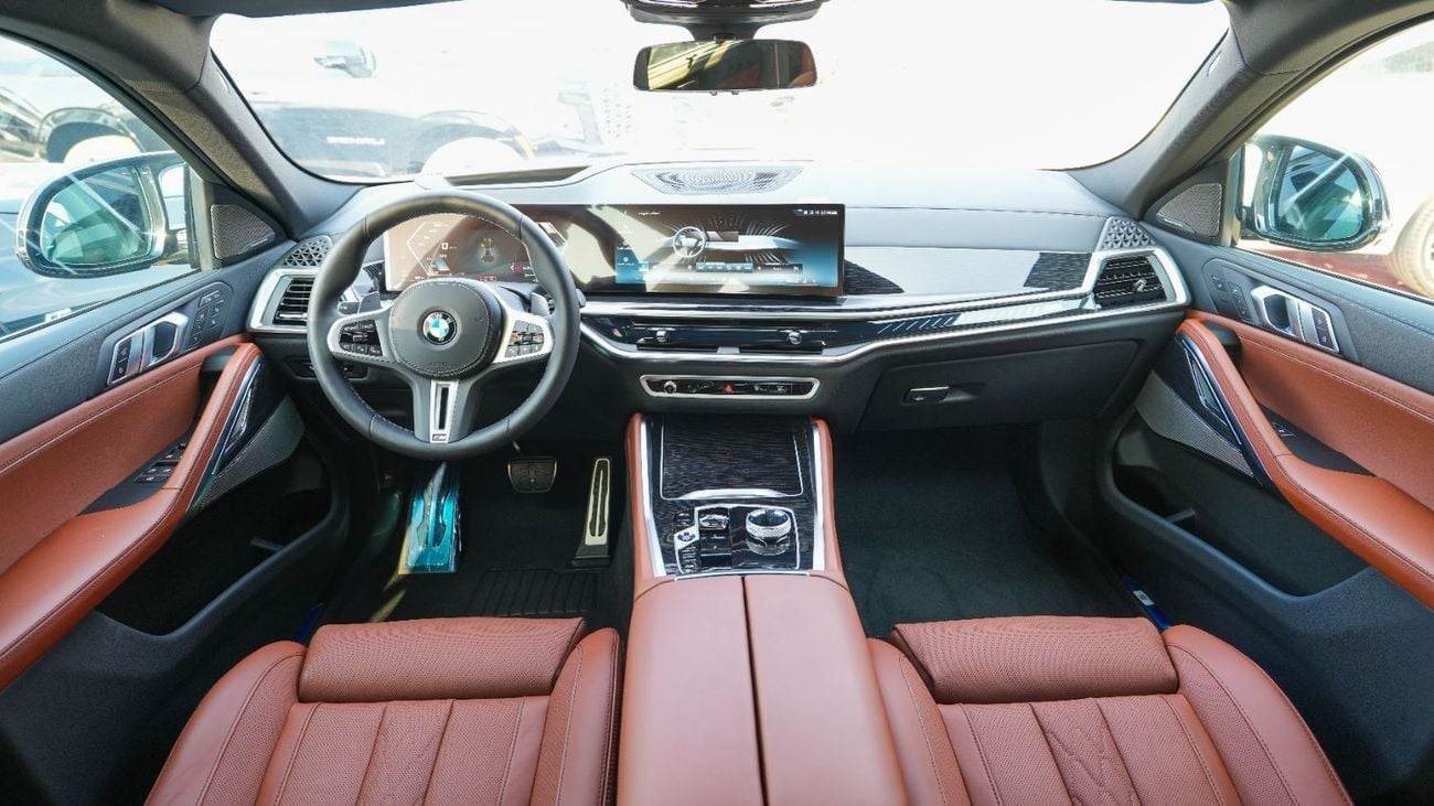 بي أم دبليو X6 M60i V8 M-Sport PRO Metallic Carbon Black 2026 MY EXPORT PRICE