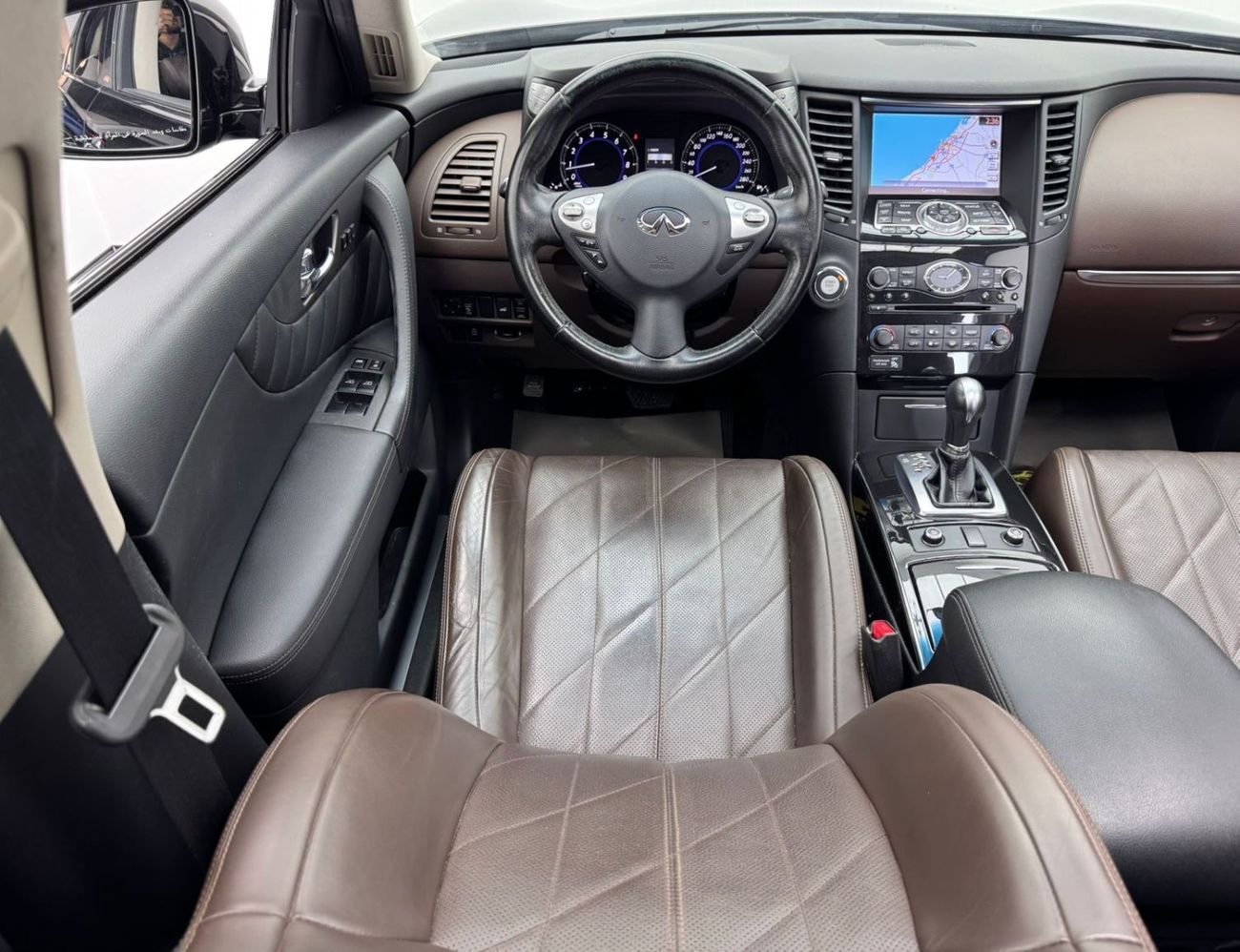 Infiniti QX70 2018 Infinite QX70 Sport Luxury, 1 Year Warranty, Infiniti Service History, Excellent Condition, GCC