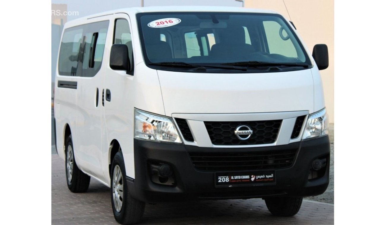 Nissan Urvan Nissan Urvan 2016 GCC in excellent condition without accidents, very clean from inside and outside