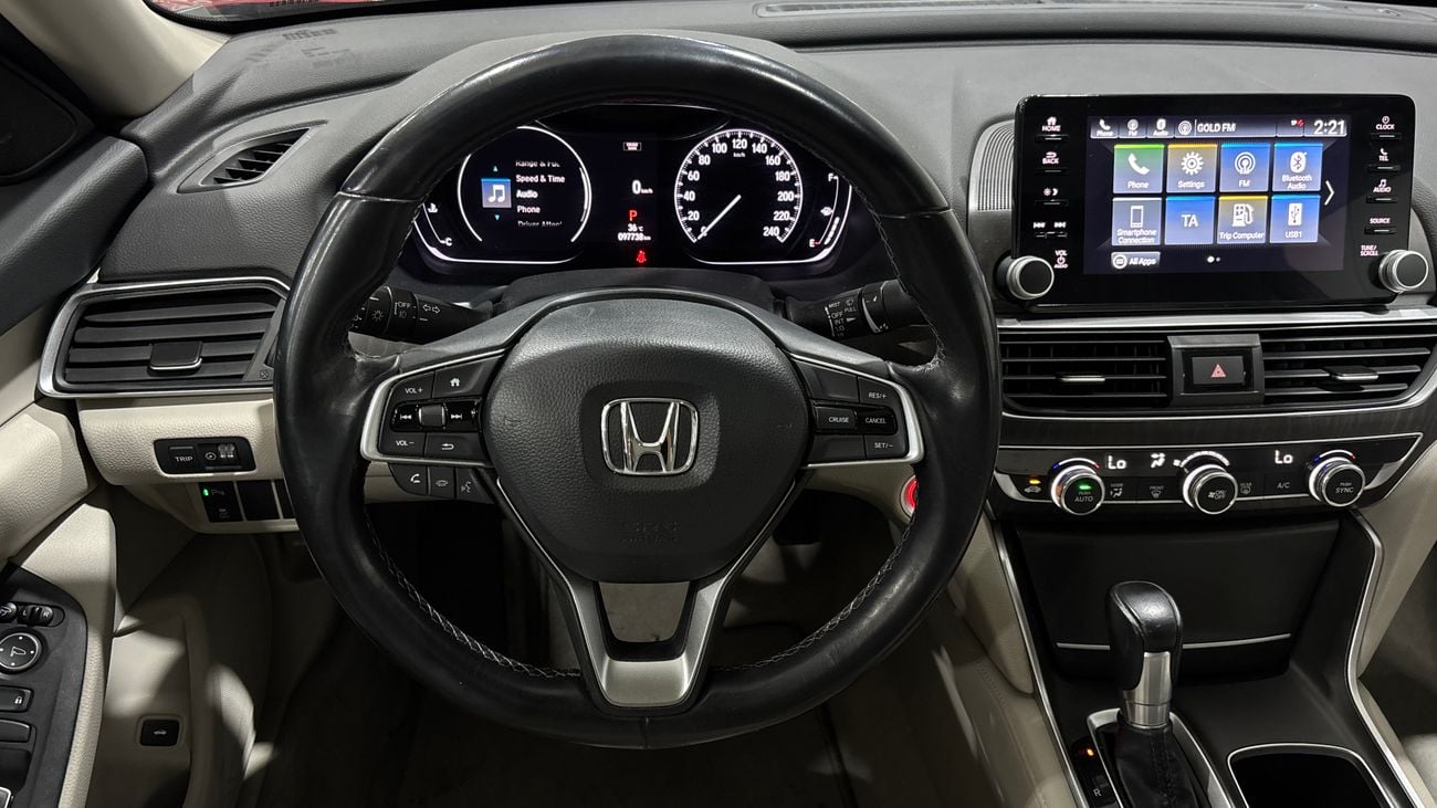 Honda Accord EX-L 2022 EXL | AED 1139/Month | 0 DP | 30 Day Return | Warranty | Service History