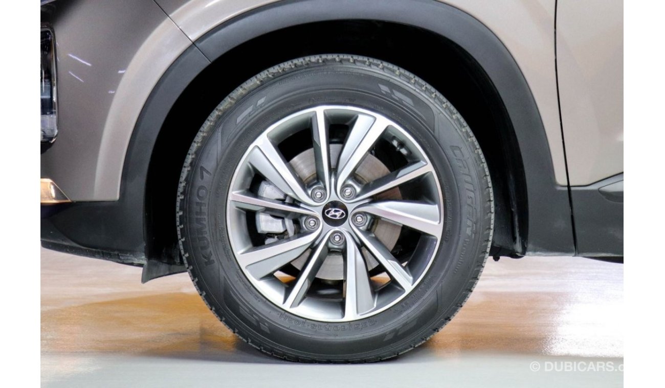 هيونداي سانتا في Hyundai Santa Fe 3.5 2019 GCC under Agency Warranty with Flexible Down-Payment