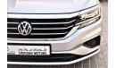 Volkswagen Passat AED 1370 PM | 2.5L S GCC DEALER WARRANTY