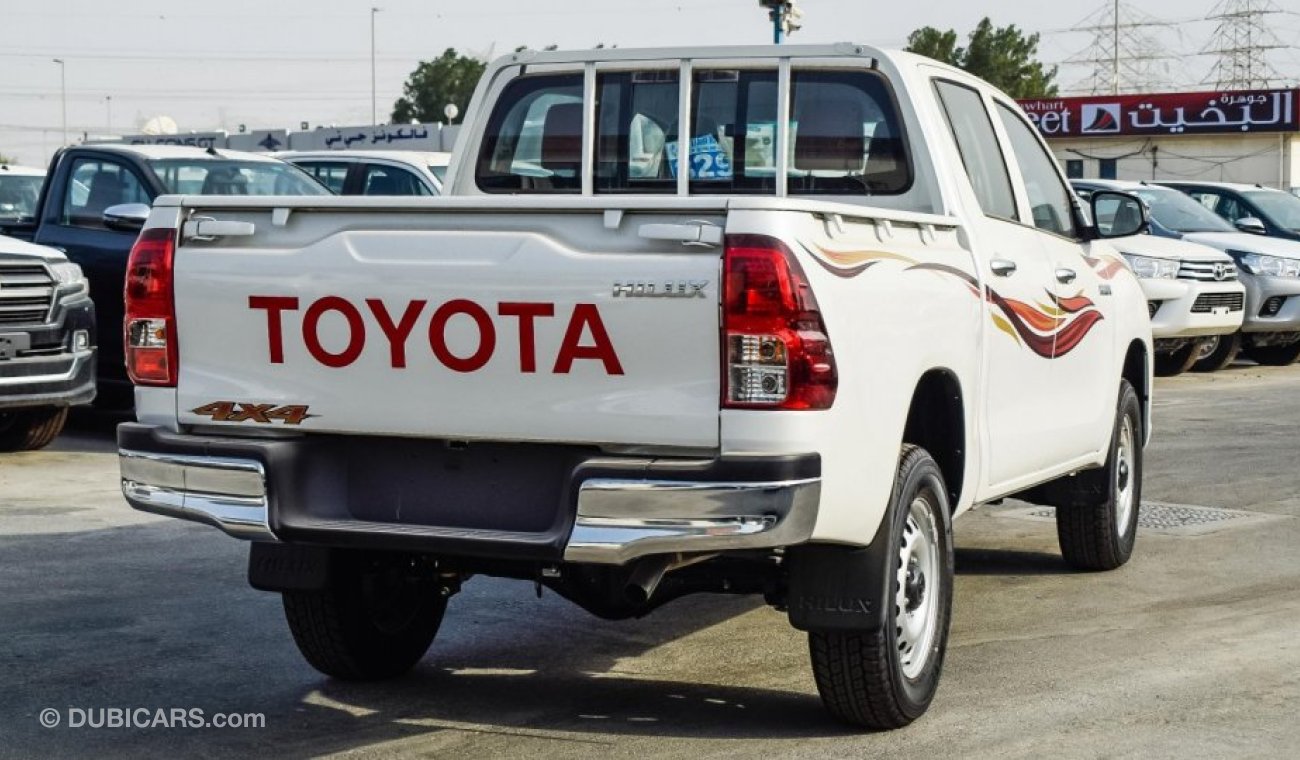 تويوتا هيلوكس Toyota Hilux 2.4Ltr Diesel M/T Double Cab Pick Up