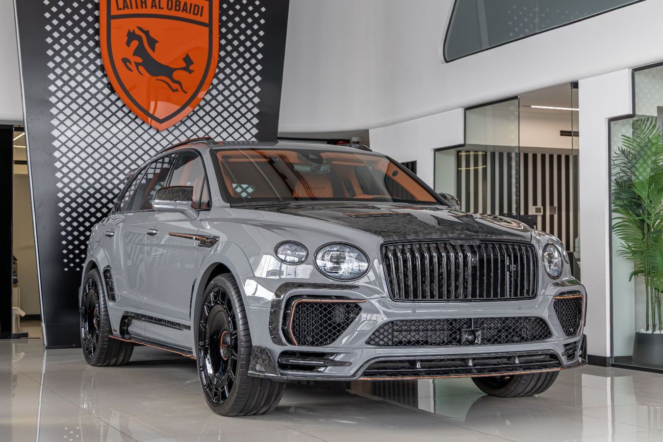 Bentley Bentayga ORIGINAL MANSORY  Bentayga - Crystal-Cut Headlights, Carbonado Evo Bespoke Carbon Exterior - 2025