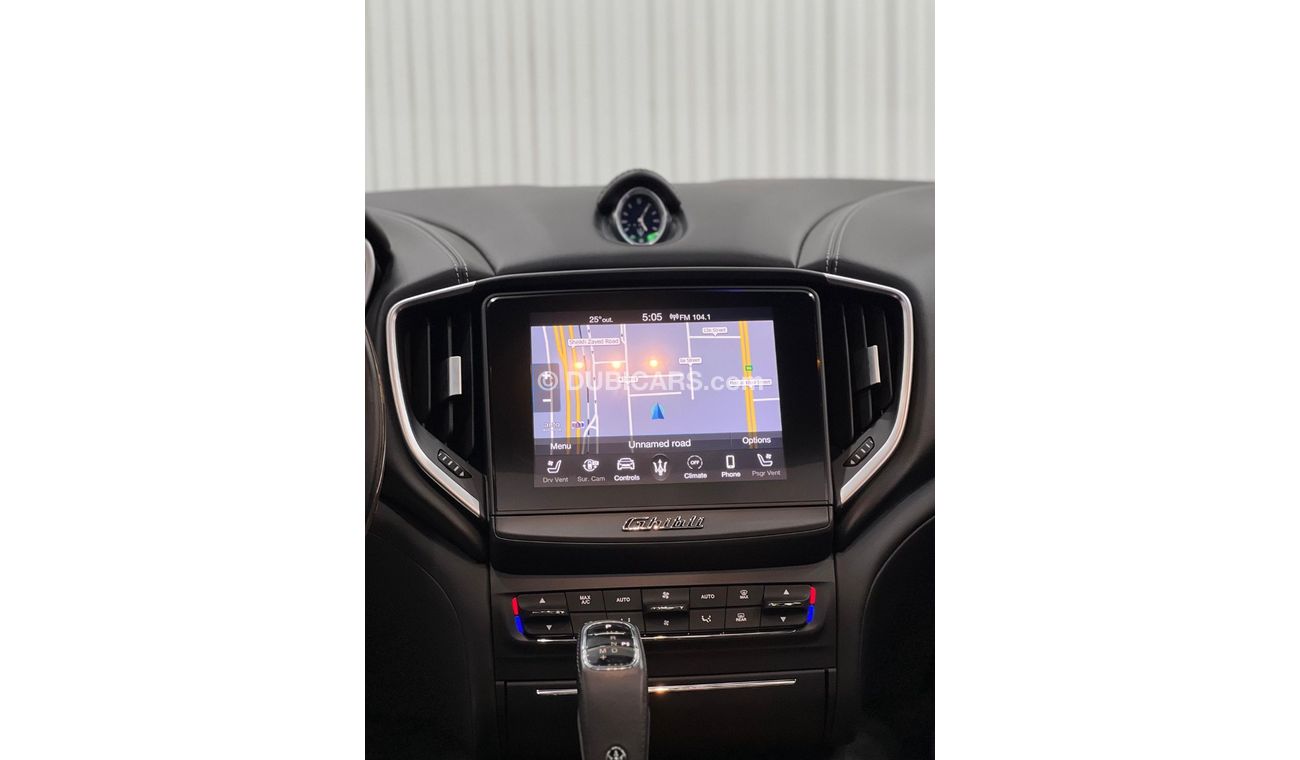 Maserati Ghibli 2019 Maserati Ghibli GranLusso, Warranty, Full Maserati Service History, Excellent Condition, GCC