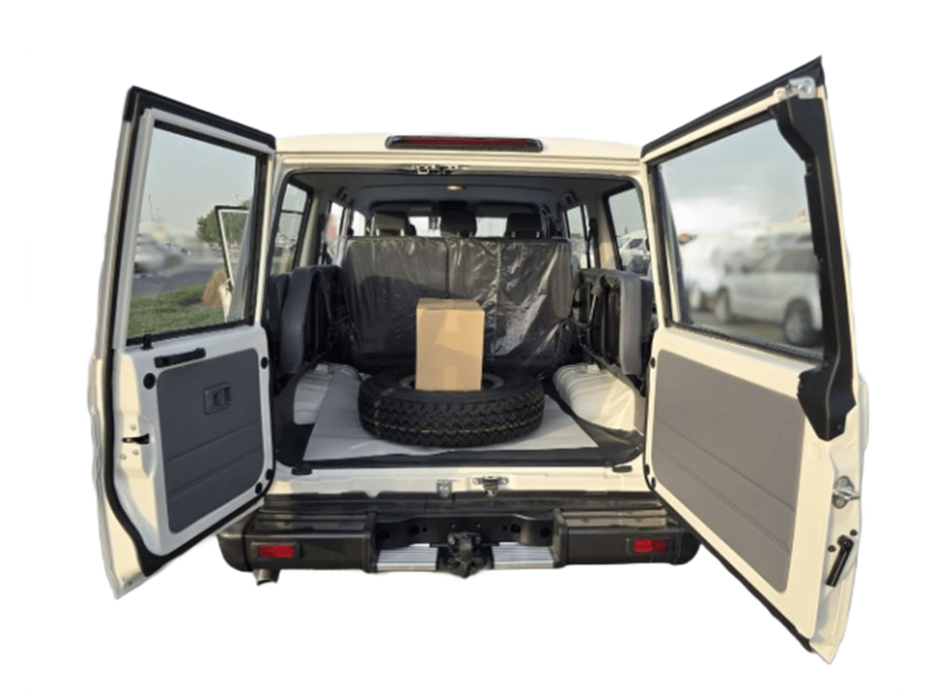 تويوتا لاند كروزر 70 ECTEMP001 - 2025 Toyota LC76 5 Doors Hardtop - 4.2L Diesel Manual – White