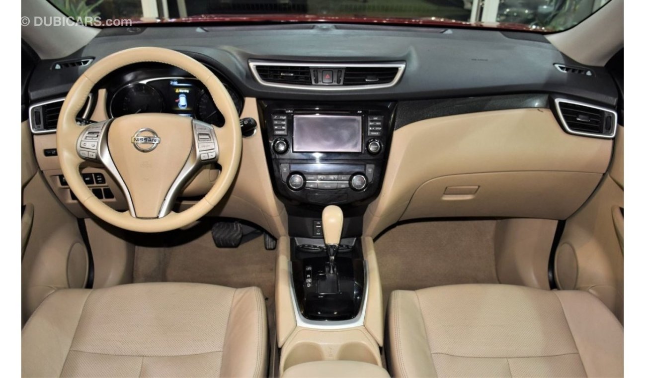 Nissan XTrail EXCELLENT DEAL for our Nissan XTrail 2.5 SL 2016 Model!! in Red Color! GCC Specs