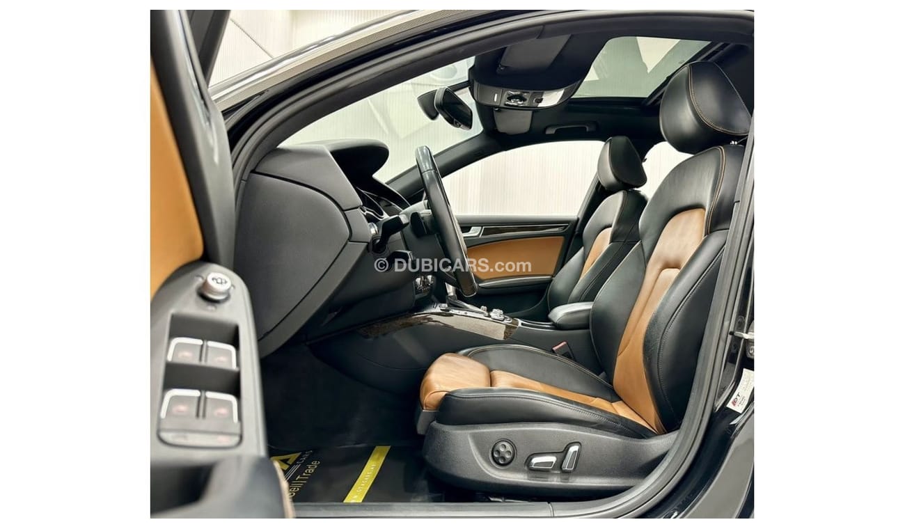 Audi A4 2015 Audi A4 3.0T Quattro, Service History, Excellent Condition, GCC