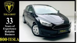 Ford Focus HATCHBACK / EcoBoost / GCC / 2018 / WARRANTY + SERVICE CONTRACT: 30/10/2023 / FSH / 541 DHS MONTHLY!