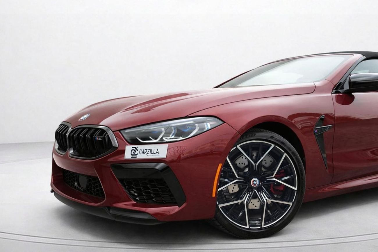 BMW M8 Competition 4.4L (617 HP) AED 7,246 P.M l 0% Down Payment l Competition Convertible l Carbon Core –