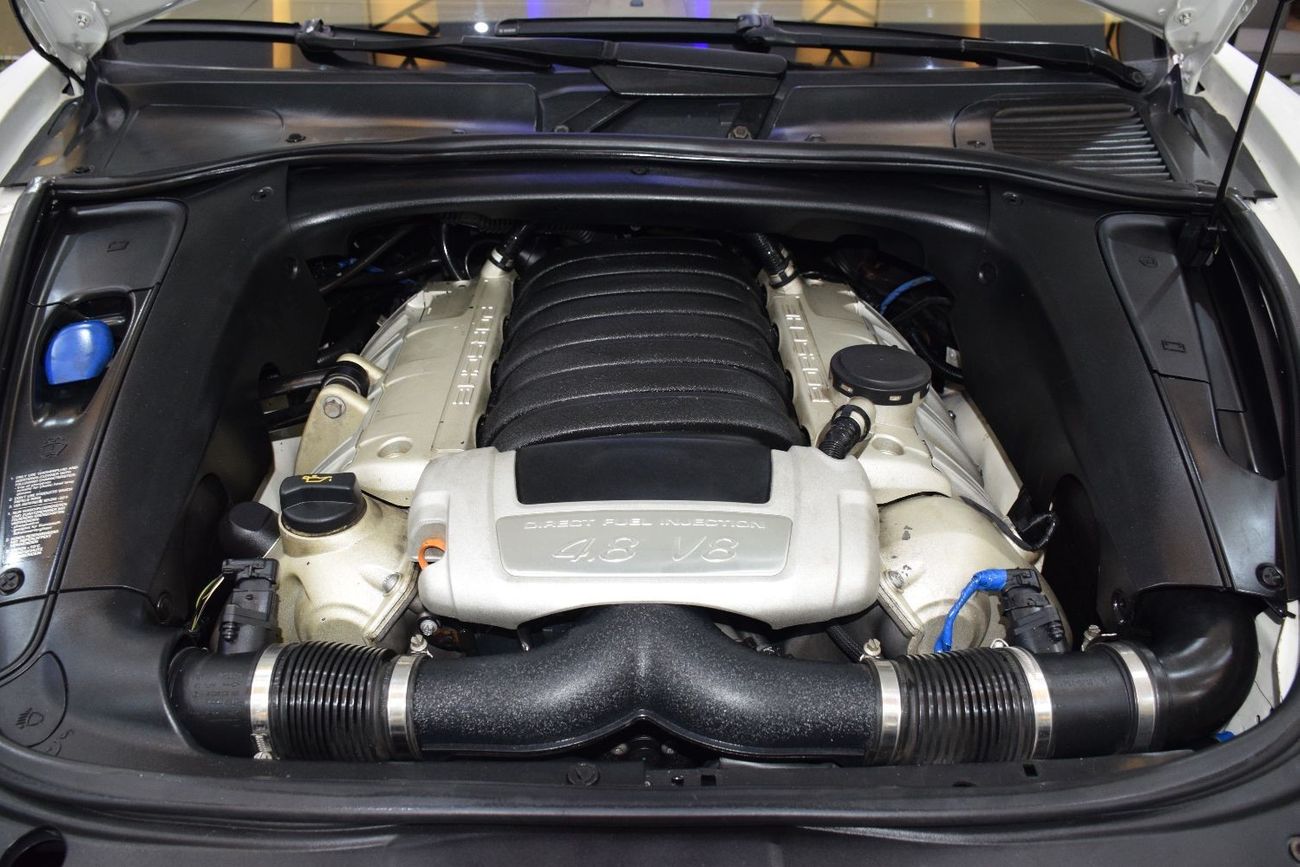 Porsche Cayenne EXCELLENT DEAL for our Porsche Cayenne ( 2008 Model ) in White Color GCC Specs