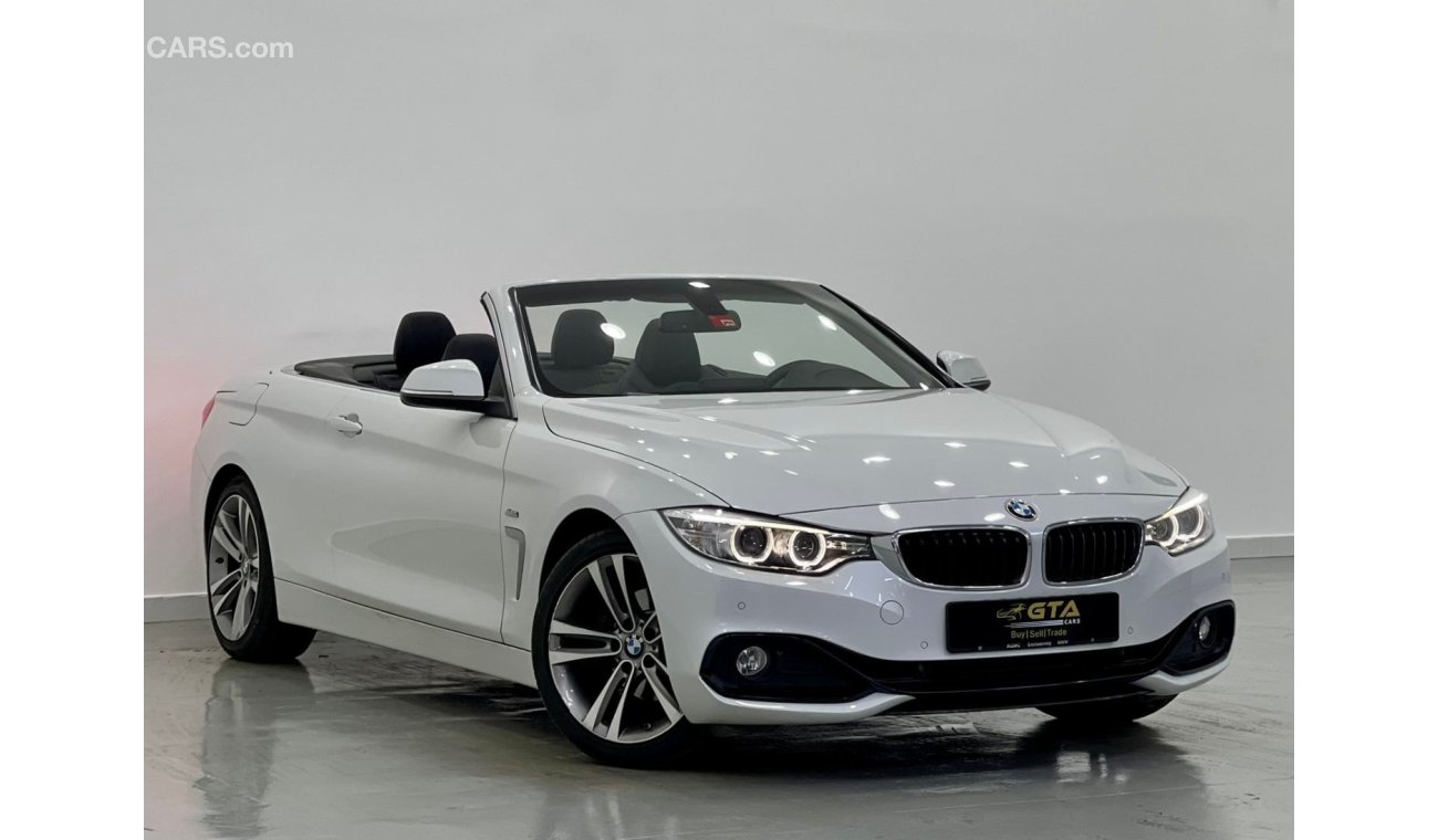 بي أم دبليو 420 M سبورت 2017 BMW 420i M- Sport Convertible, Warranty, BMW Service Pack 2024, low Kms, GCC Specs