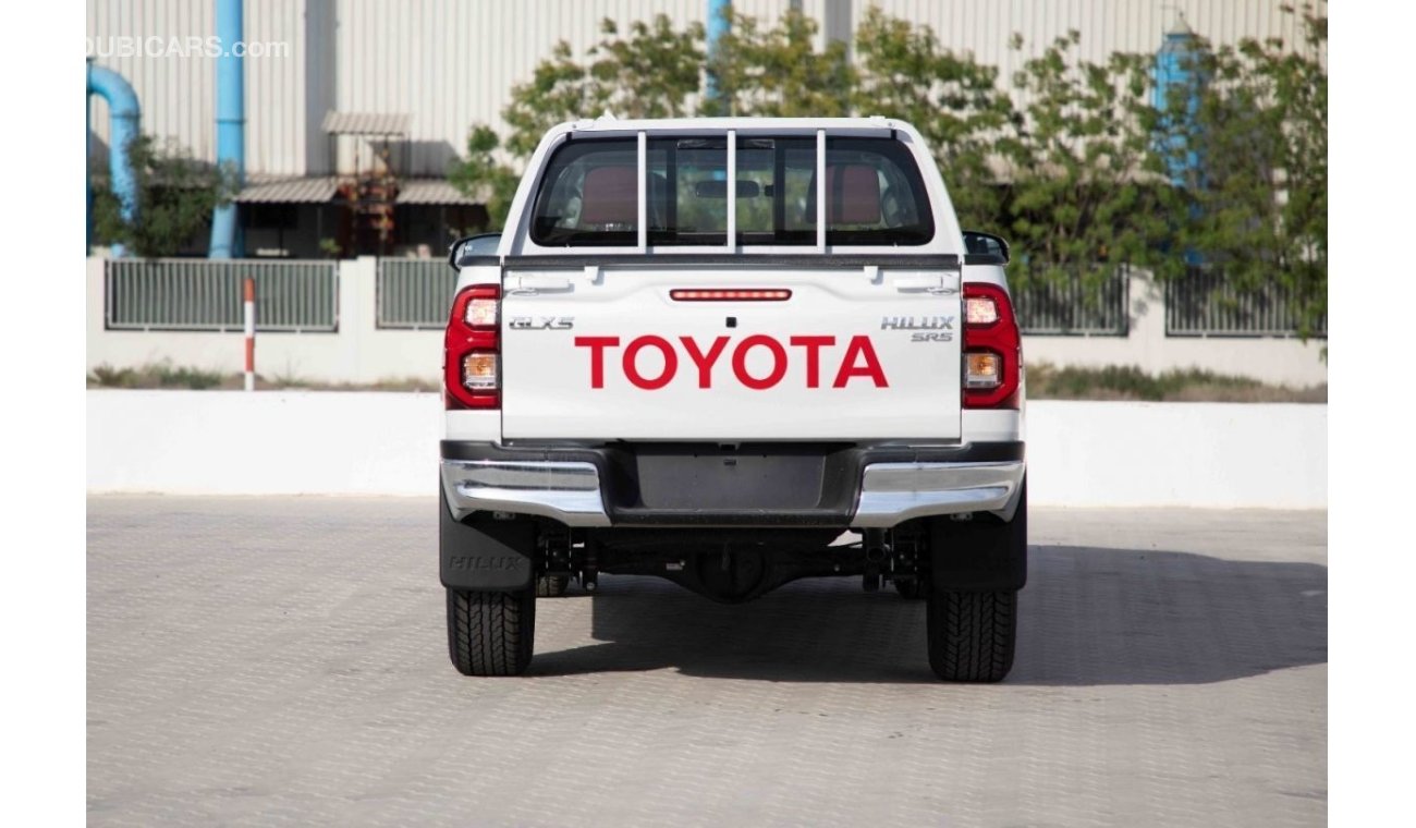 Toyota Hilux 2024 Toyota Hilux 2.7L GLXS-G DC WB 4X4 - Platinum White Pearl inside Maroon