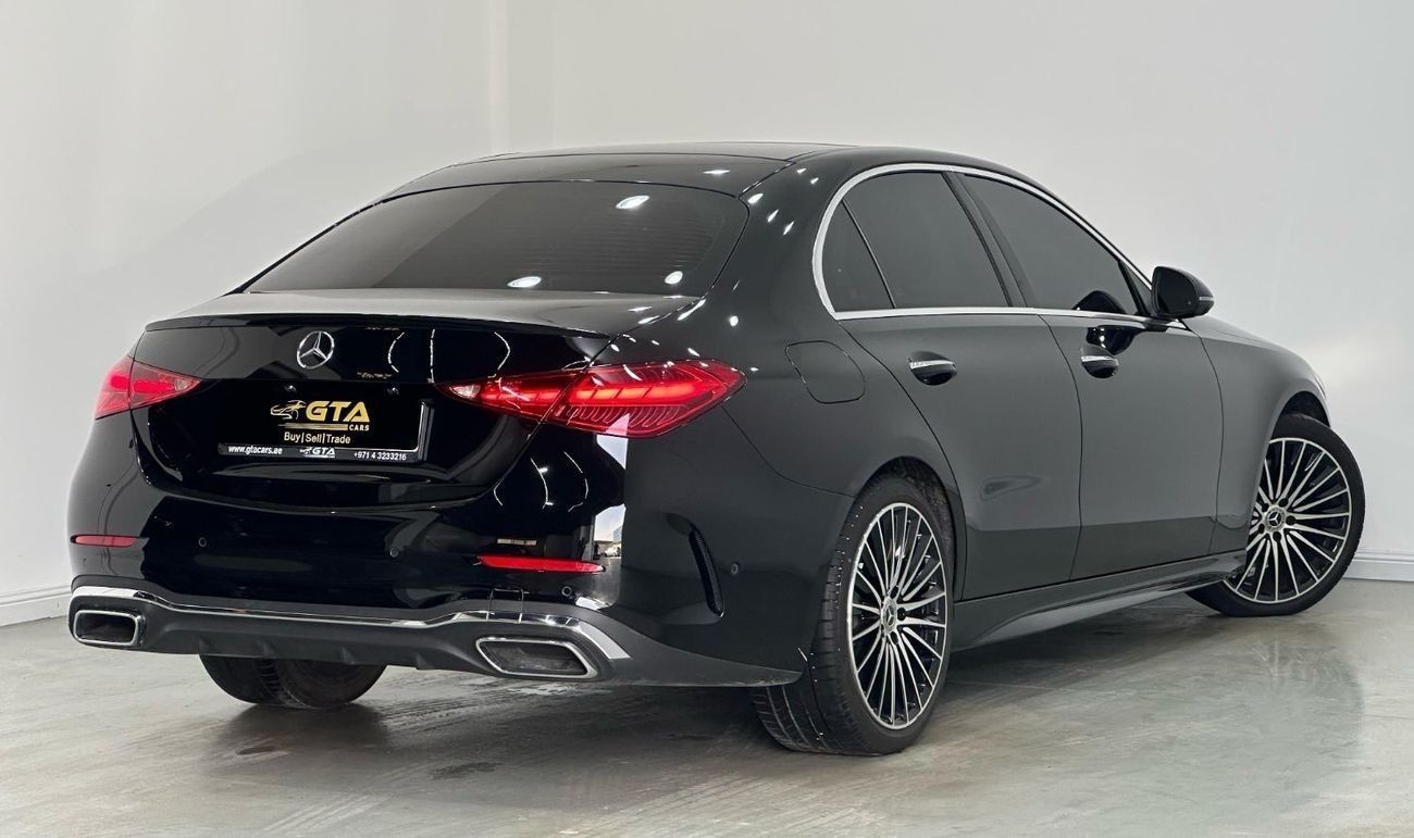 مرسيدس بنز C 200 Premium 2.0L 2022 Mercedes Benz C200 AMG Premium Plus, 2025 Mercedes Warranty, Very Low Kms, GCC