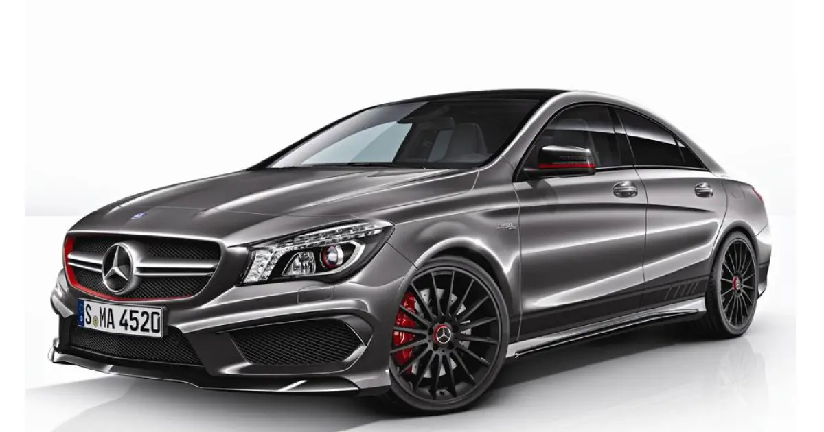 Mercedes-Benz CLA 45 AMG cover - Front Left Angled