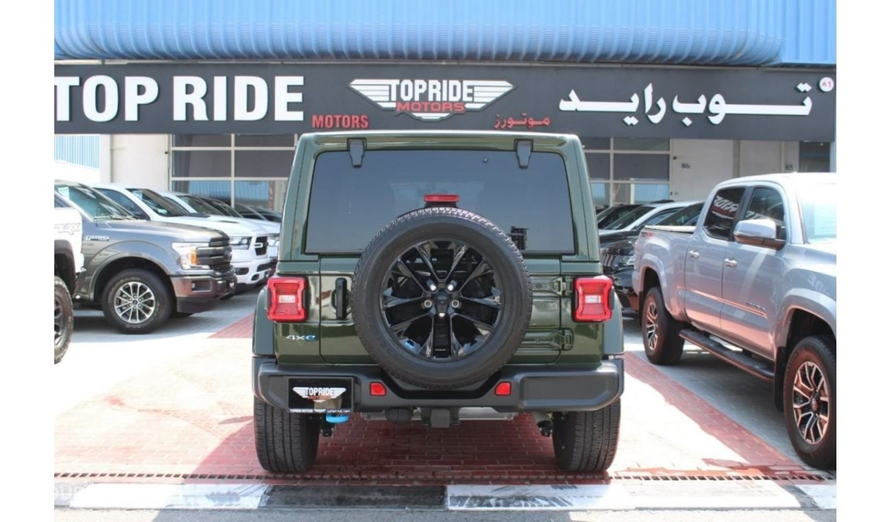 Jeep Wrangler SAHARA 4XE 2.0L MODEL 2022- FOR ONLY 2,607 AED MONTHLY