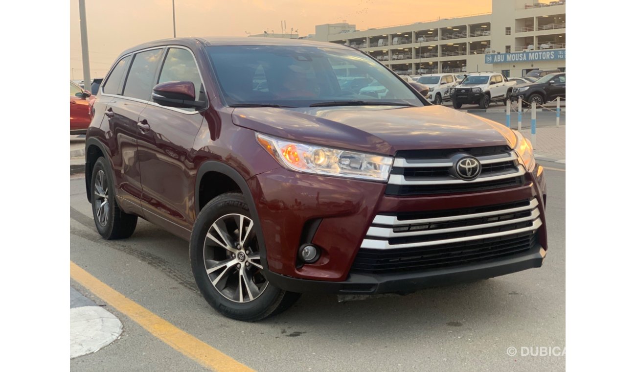 Toyota Highlander LE 4WD AND ECO 3.5L V6 2018 AMERICAN SPECIFICATION