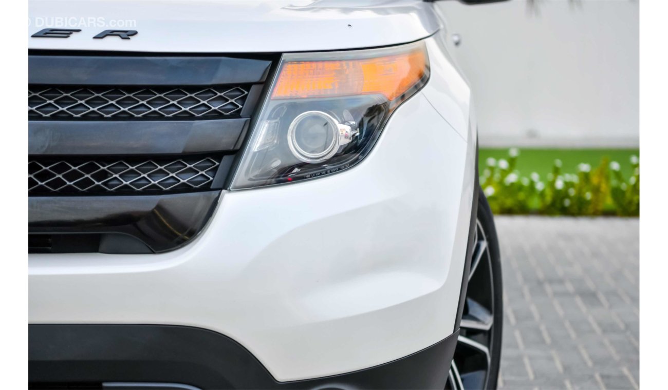Ford Explorer Sport - Low Kms! - 2 years Warranty! - AED 1,743 Per Month - 0% DP