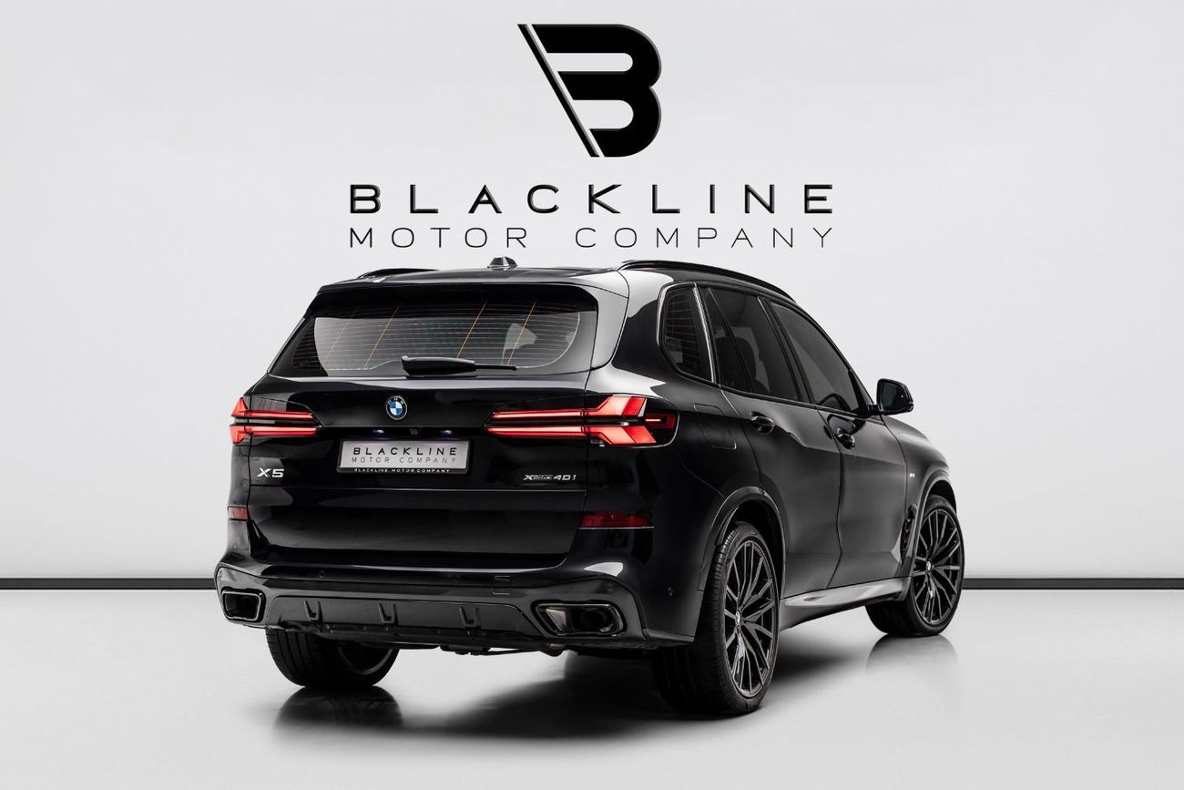 BMW X5 40i M Sport 3.0L 2024 BMW X5 xDrive40i, 2029 BMW Warranty + Service Contract, Low KMs, GCC