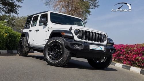 Jeep Wrangler Unlimited Sport S I4 2.0T 2025 GCC 0Km With 3 Years Or 100,000Km Warranty