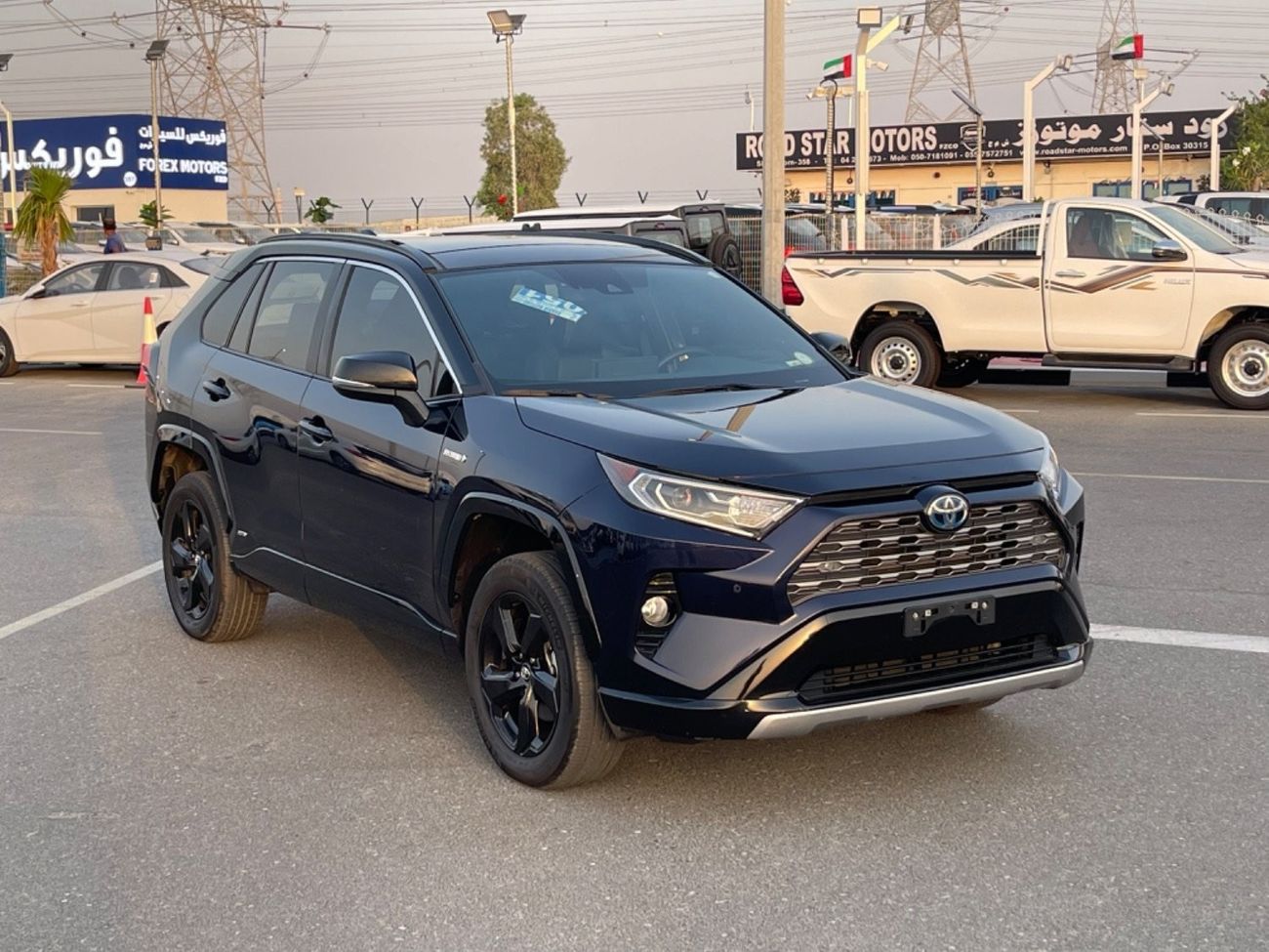 تويوتا راف ٤ 2021 TOYOTA RAV4 XSE HYBRID PANORAMIC ROOF FULL OPTIONS IMPORTED FROM USA
