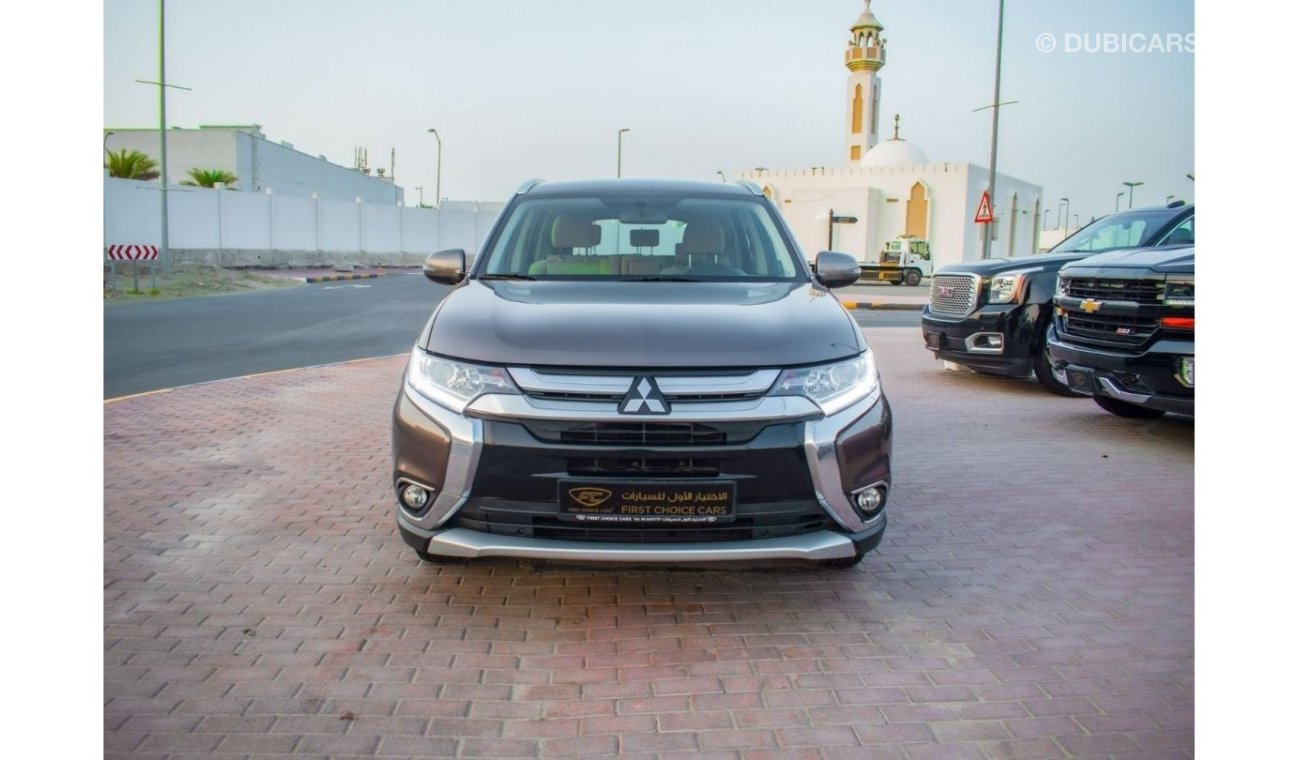 Mitsubishi Outlander GLS 2018 | MITSUBISHI OUTLANDER | GLS 4WD | 7-SEATER | GCC | VERY WELL-MAINTAINED | SPECTACULAR COND