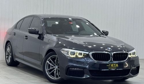 بي أم دبليو 520i 2019 BMW 520i M-Kit, Full BMW (AGMC) Service History, Warranty, Excellent Condition, GCC