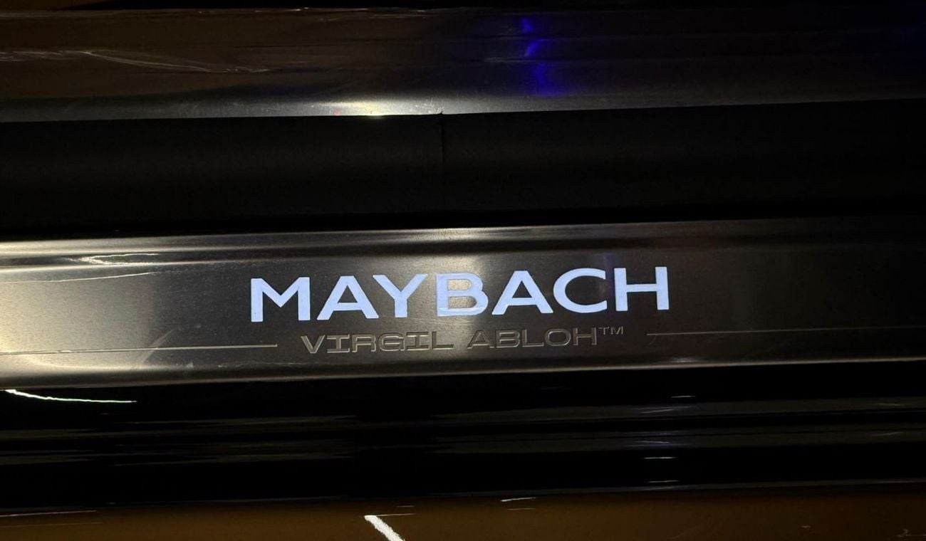 مرسيدس مايباخ S680 مايباخ 2023 Mercedes-Maybach S 680 by Virgil Abloh V12 1 Of 150 |  GCC | 5 years warranty from Agency