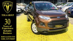 Ford EcoSport TITANIUM / GCC / 2017 / DEALER WARRANTY UNTIL 30/10/2021 / FULL OPTION / 499 DHS MONTHLY!