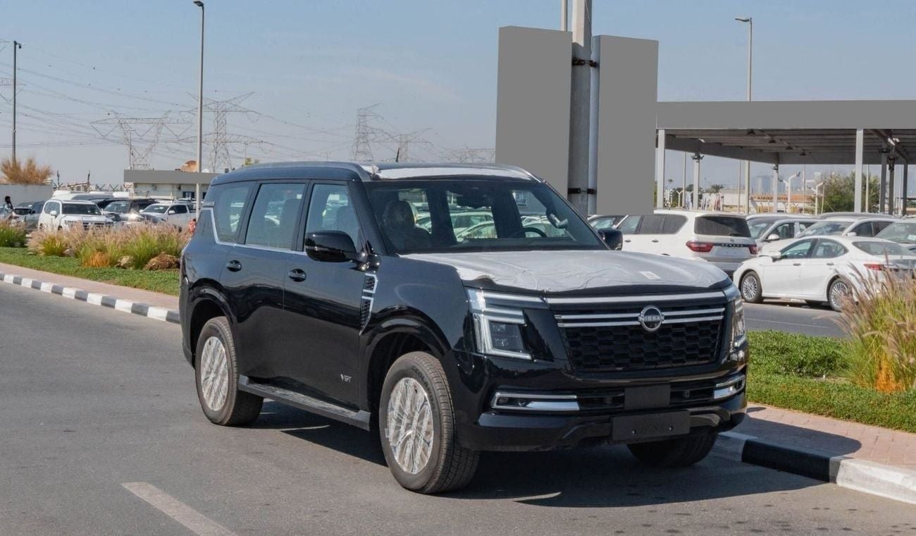 Nissan Patrol 2026 Nissan Patrol Titanium 3.5L Twin Turbo AT Petrol (Black-Tan)