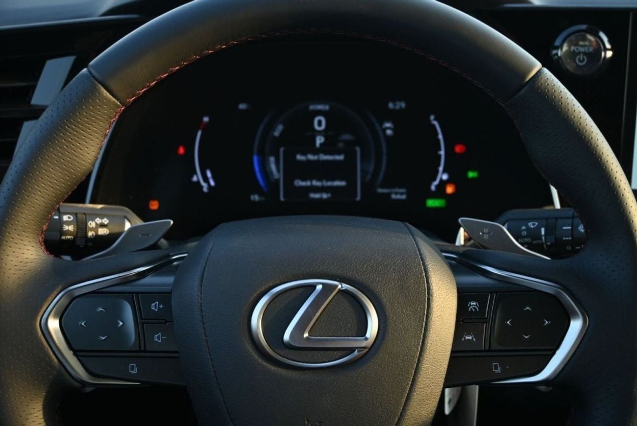 لكزس RX 500h Lexus RX500h F-Sport 2.4L, In-line 4-cylinder Turbo Hybrid, AWD, CUV Model 2025, Color Black