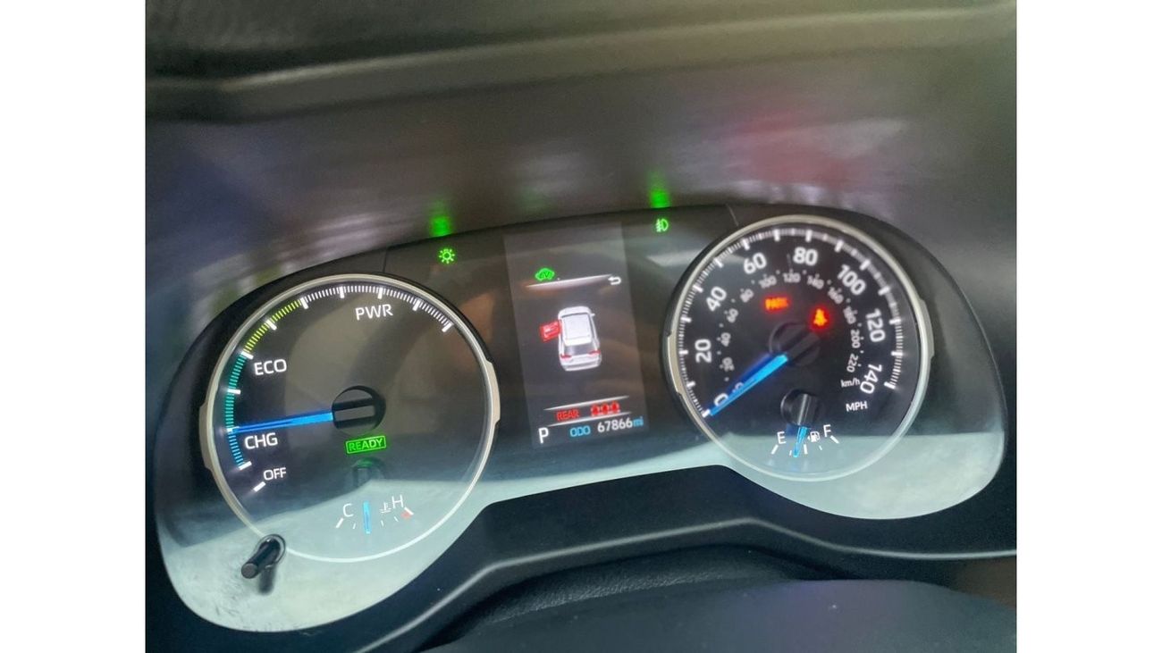 Toyota RAV4 2020 Toyota Rav4 Hybrid Fuel XLE Full Option 4x4 AWD 2.5L V4 With 2 Keys & Multi Drive Mode -