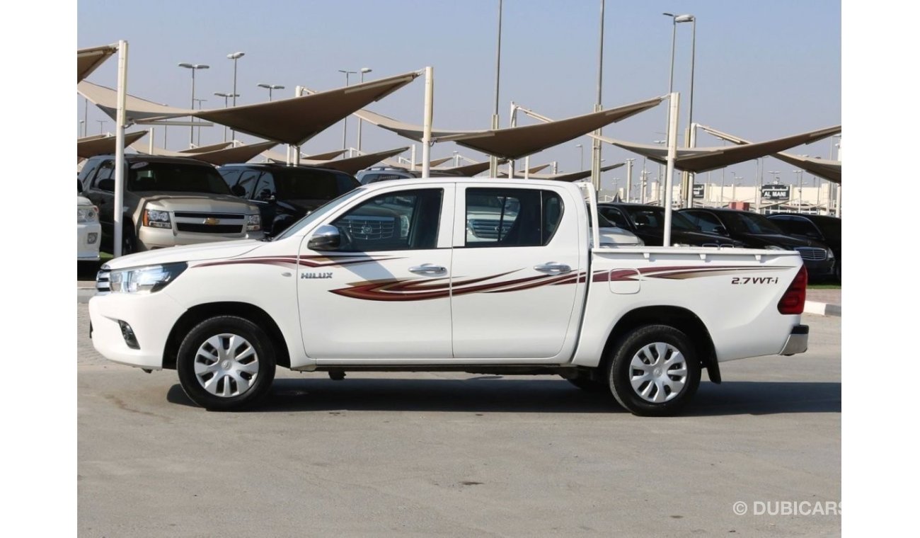 تويوتا هيلوكس 2018 | HILUX GL 4X2 DOUBLE CABIN WITH GCC SPECS AND EXCELLENT CONDITION