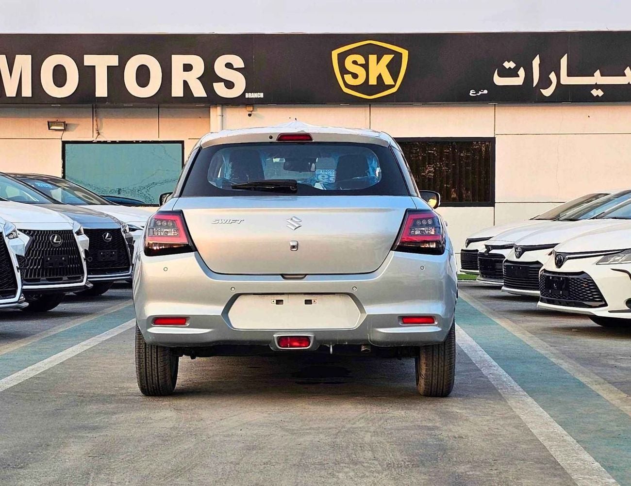 Suzuki Swift GLX 1.2L PETROL A/T || RADAR / PUSH START / REAR CAMERA / REAR PARKING SENSOR  (CODE # SWGLXFO)