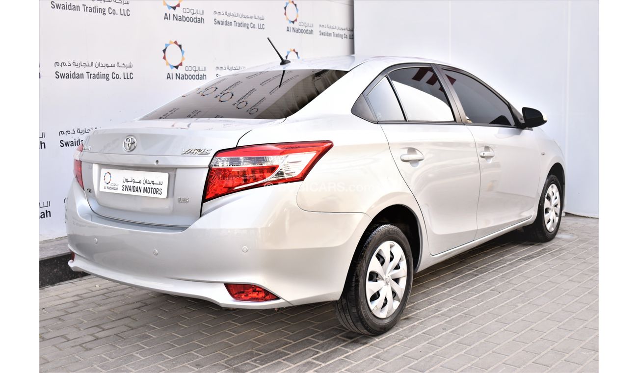 Toyota Yaris 1.5L SE SEDAN 2017 GCC SPECS DEALER WARRANTY