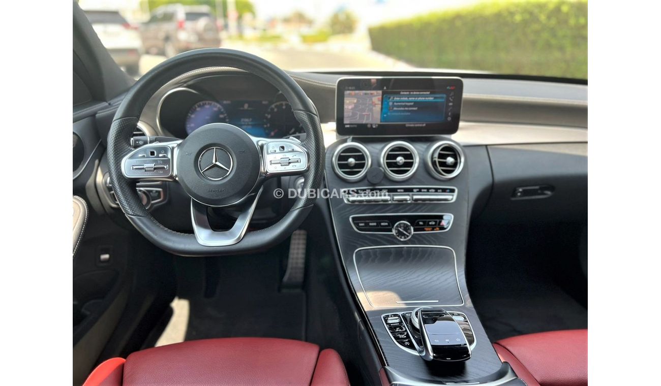 Mercedes-Benz C 200 Premium MERCEDES C200 AMG 2020 GCC SINGLE OWNER WITH AGENCY WARRANTY MINT IN CONDITION