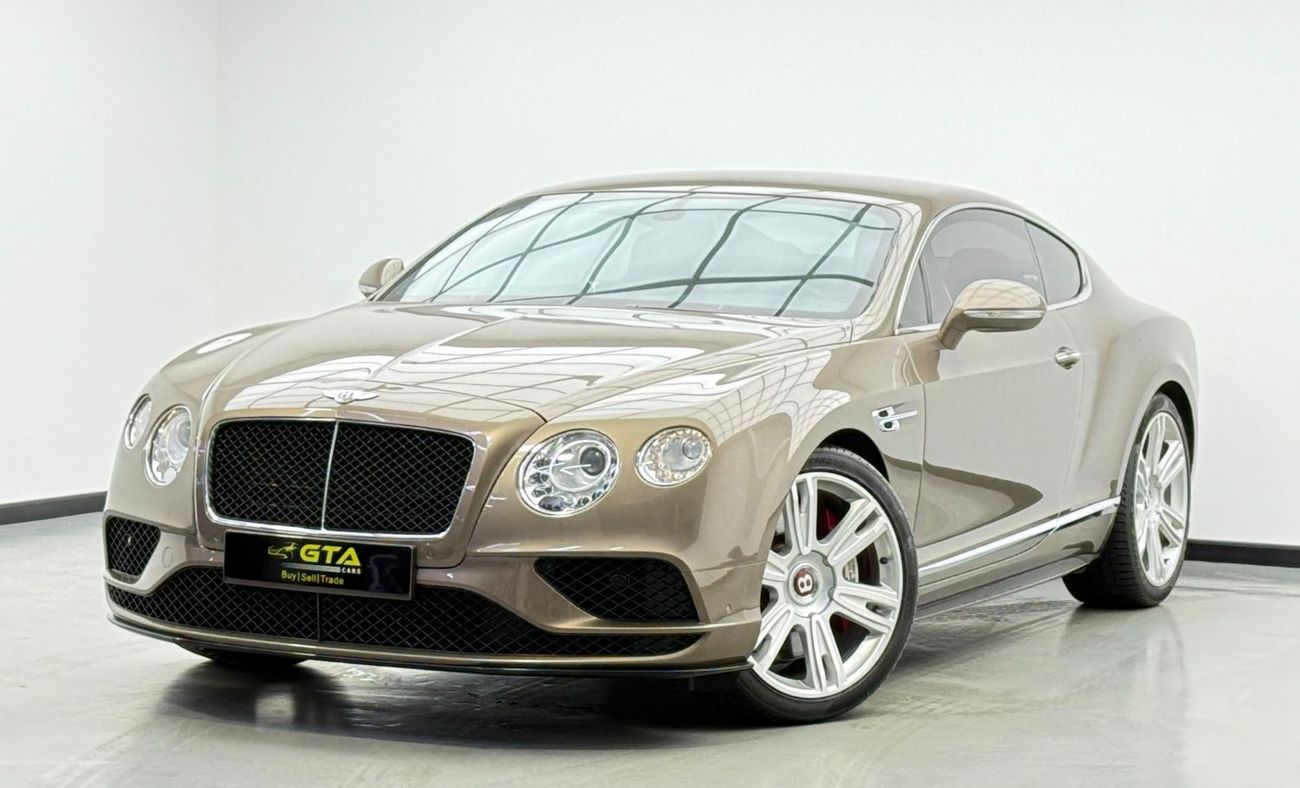 بنتلي كونتيننتال جي تي 2016 Bentley Continental GT V8 S, Full Service History, Excellent Condition, GCC