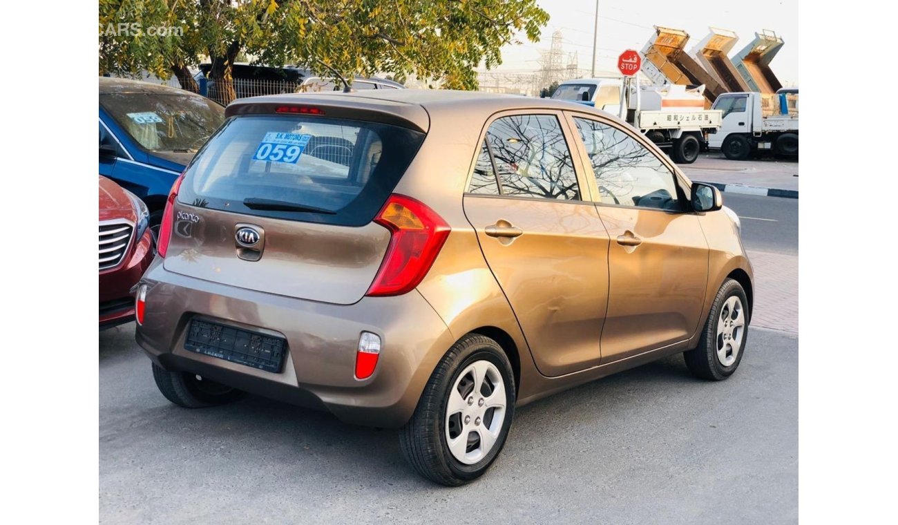 Kia Picanto 1.2L PETROL-GCC-FOR LOCAL USE AND EXPORT-CLEAN CONDITION-LOT-656