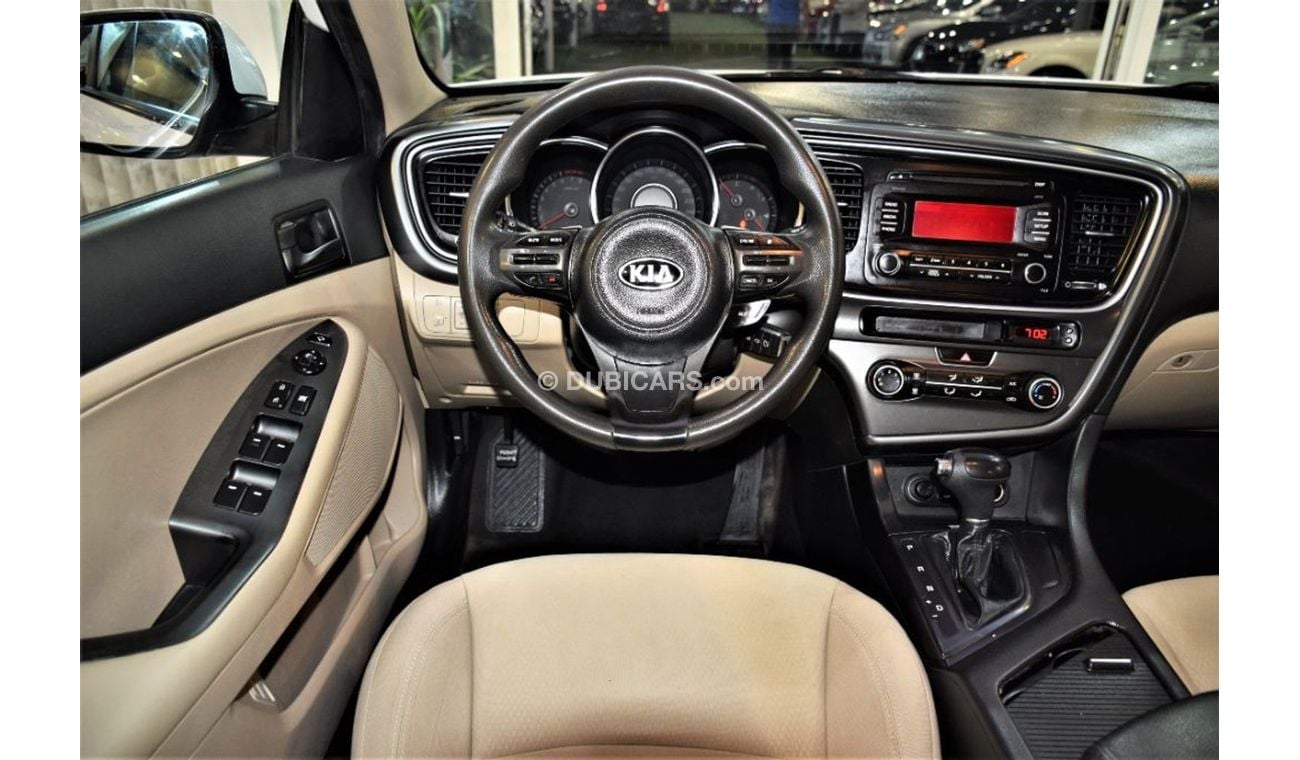 Kia Optima PERFECT CONDITION KIA Optima 2014 Model!! in White Color! GCC Specs